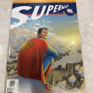 DC Comics Superman Comic with Red and Blue Suit